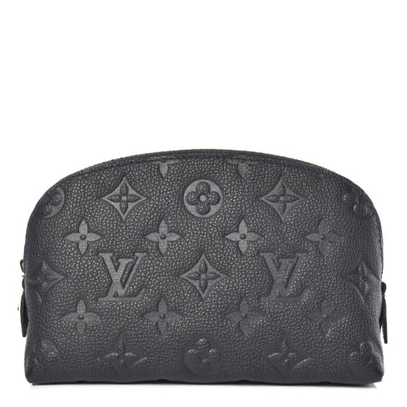 Louis Vuitton Handbags - Used Louis Vuitton Empreinte Black Cosmetic Pouch PM